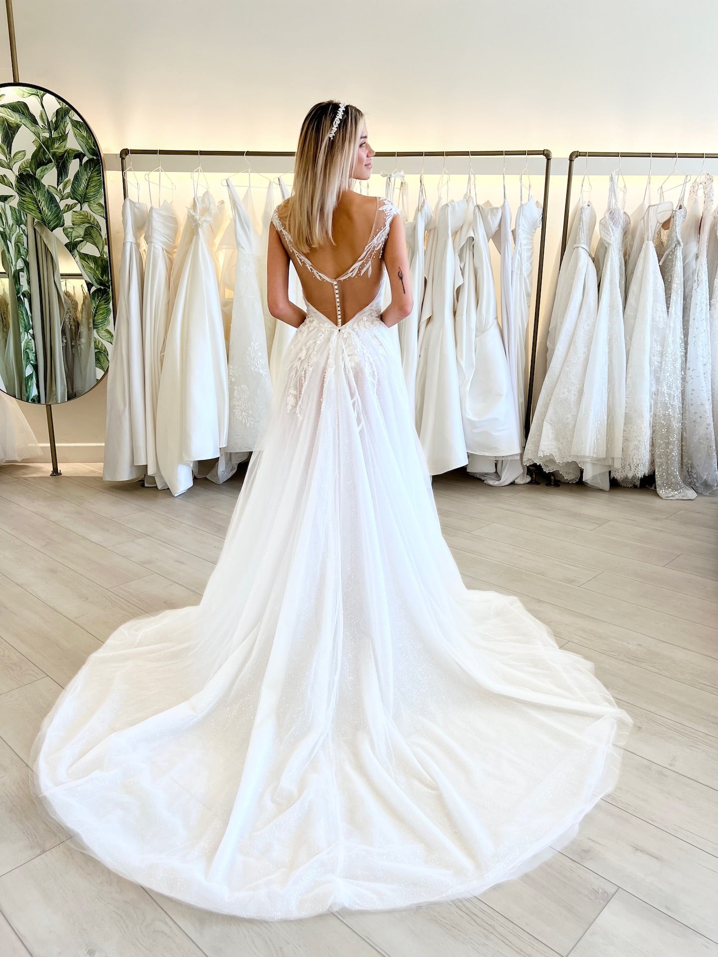 Wedding_Dress_Bridal_Gown_Accessories_Top_Los_Angeles_ForLove_Bridal-Sima-Couture-Elysee-Bridal-Collective-La-Premiere-Randy-Fenoli-Inbal-Dror-Anne-Barge-Berta-Muse-Sophia-Tolli-Mariana-Hardwick-Oksana-Mukha-Dovita-Plunge-Neckline-Sparkle-Multi-Layer-Tulle-Skirt-Aline-Couture-