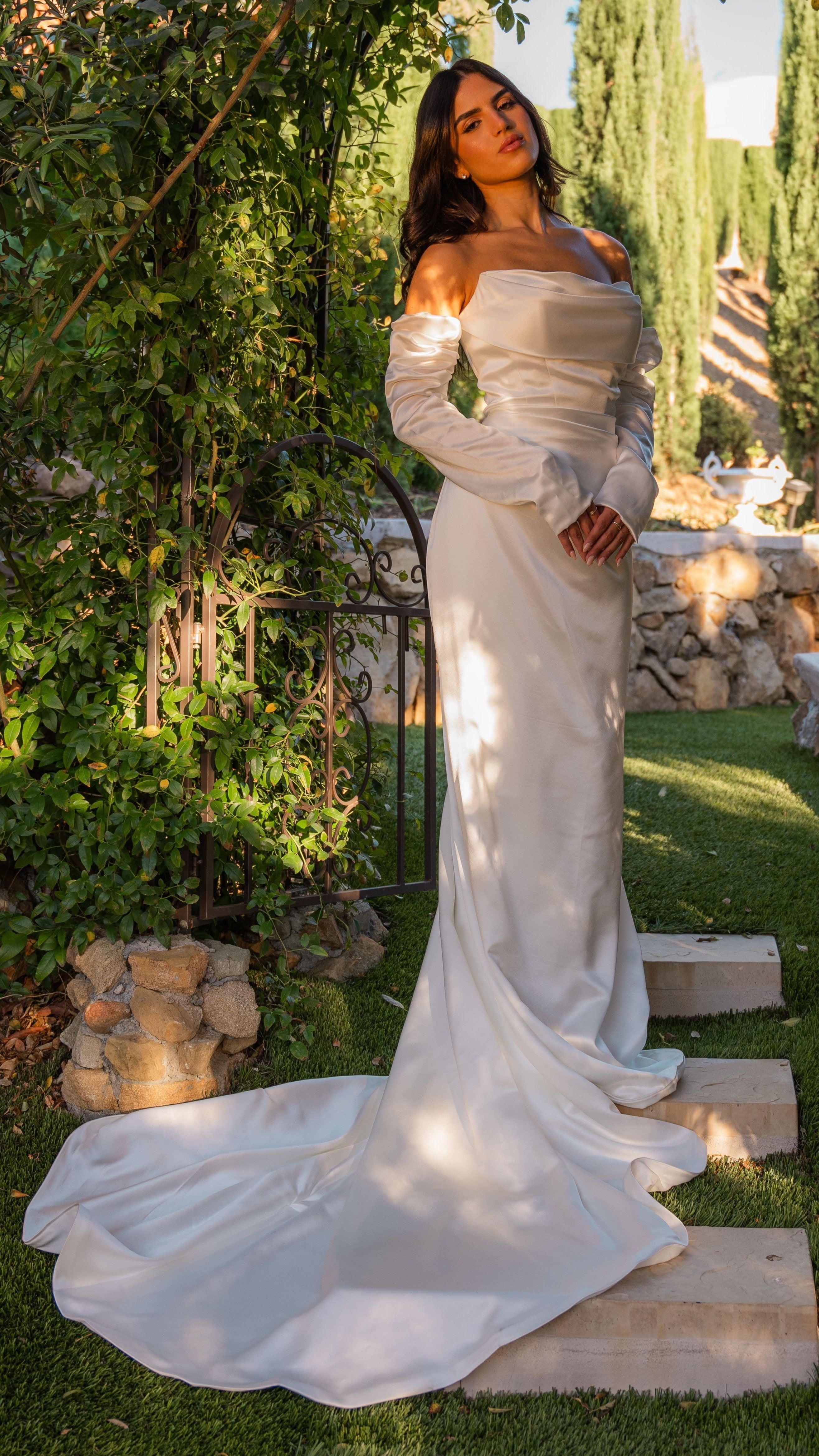 ForLove Bridal gowns silk Mikado