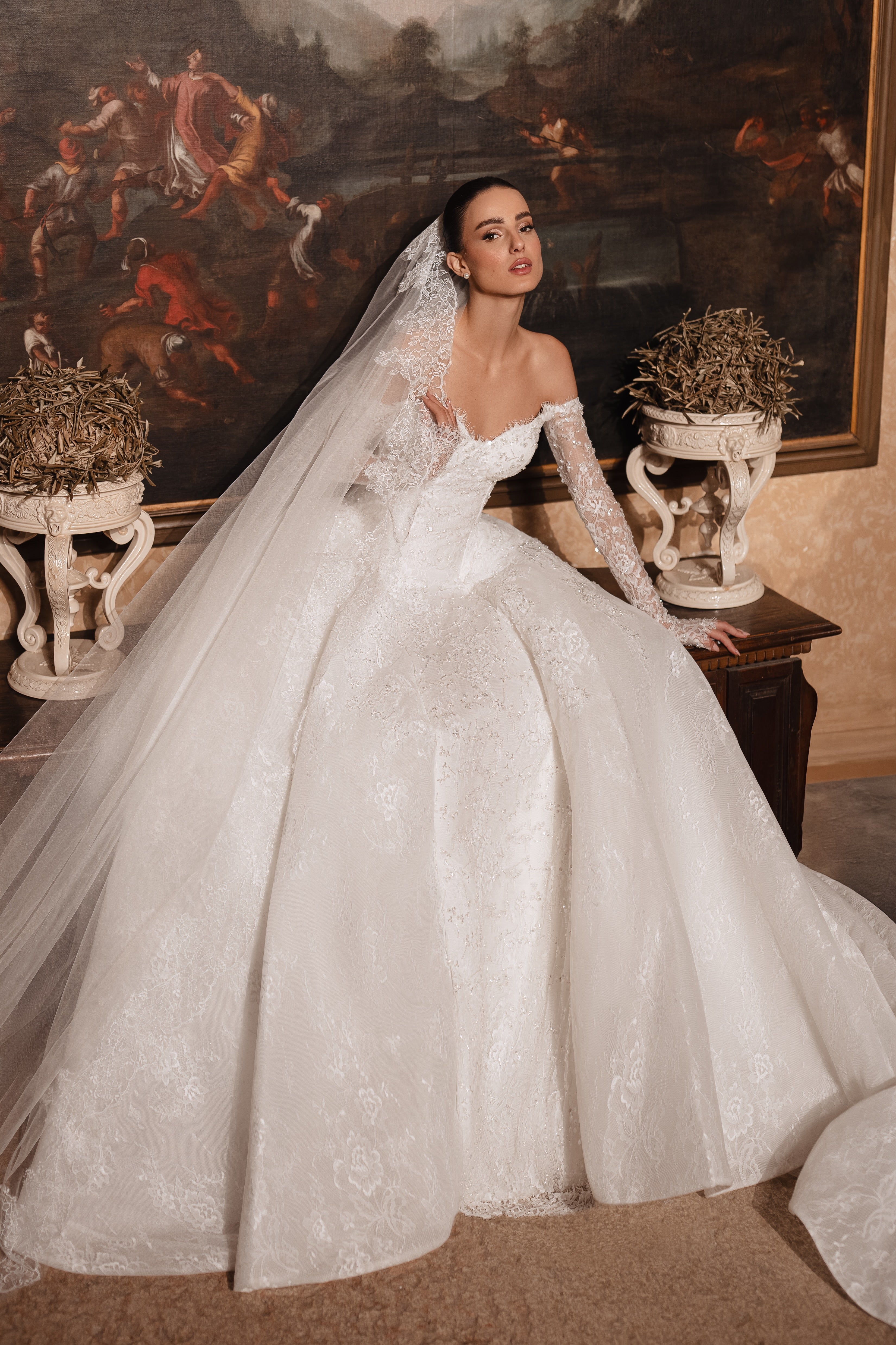Wedding_Dress_Bridal_Gown_Accessories_Top_Los_Angeles_ForLove_Bridal-Sima-Couture-Elysee-Bridal-Collective-La-Premiere-Randy-Fenoli-Inbal-Dror-Anne-Barge-Berta-Muse-Sophia-Tolli-Mariana-Hardwick-Oksana-Mukha-Dovita-Plunge-Neckline-Sparkle-Multi-Layer-Tulle-Skirt-Aline-Couture-