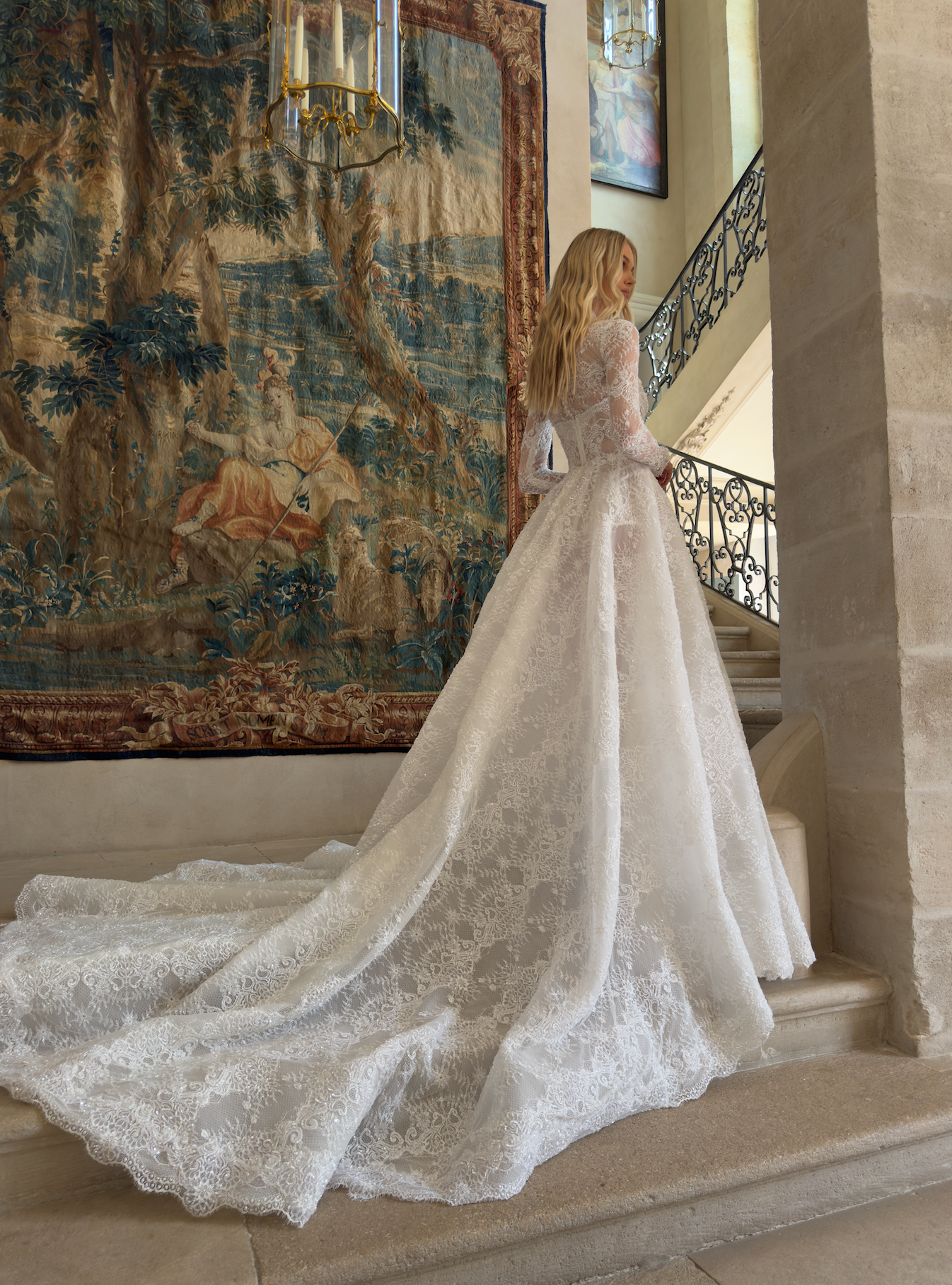 princess polly baby blue dress Pronovias Wedding Gowns | GSB main image 1